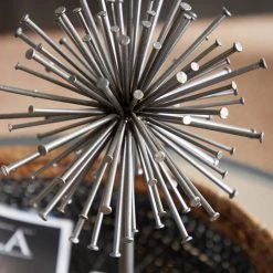 Best Sale π 17" Dark Silver Metal & Concrete Industrial Starburst Sculpture by Ivory and Iris π 8 Best Sale π 17" Dark Silver Metal & Concrete Industrial Starburst Sculpture by Ivory and Iris π -Cheap Ivory and Iris Store D370242S 5