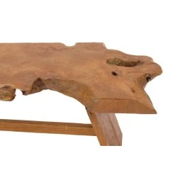 Budget β 35" Brown Teak Contemporary Coffee Table by Ivory and Iris π 7 Budget β 35" Brown Teak Contemporary Coffee Table by Ivory and Iris π -Cheap Ivory and Iris Store D373690S 3