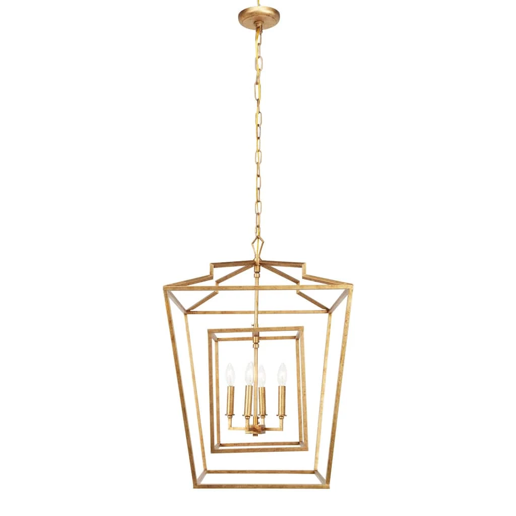 Flash Sale π Copper IRON Transitional Caged Chandelier , 29" x 20" x 20" by Ivory and Iris π 1 Flash Sale π Copper IRON Transitional Caged Chandelier , 29" x 20" x 20" by Ivory and Iris π