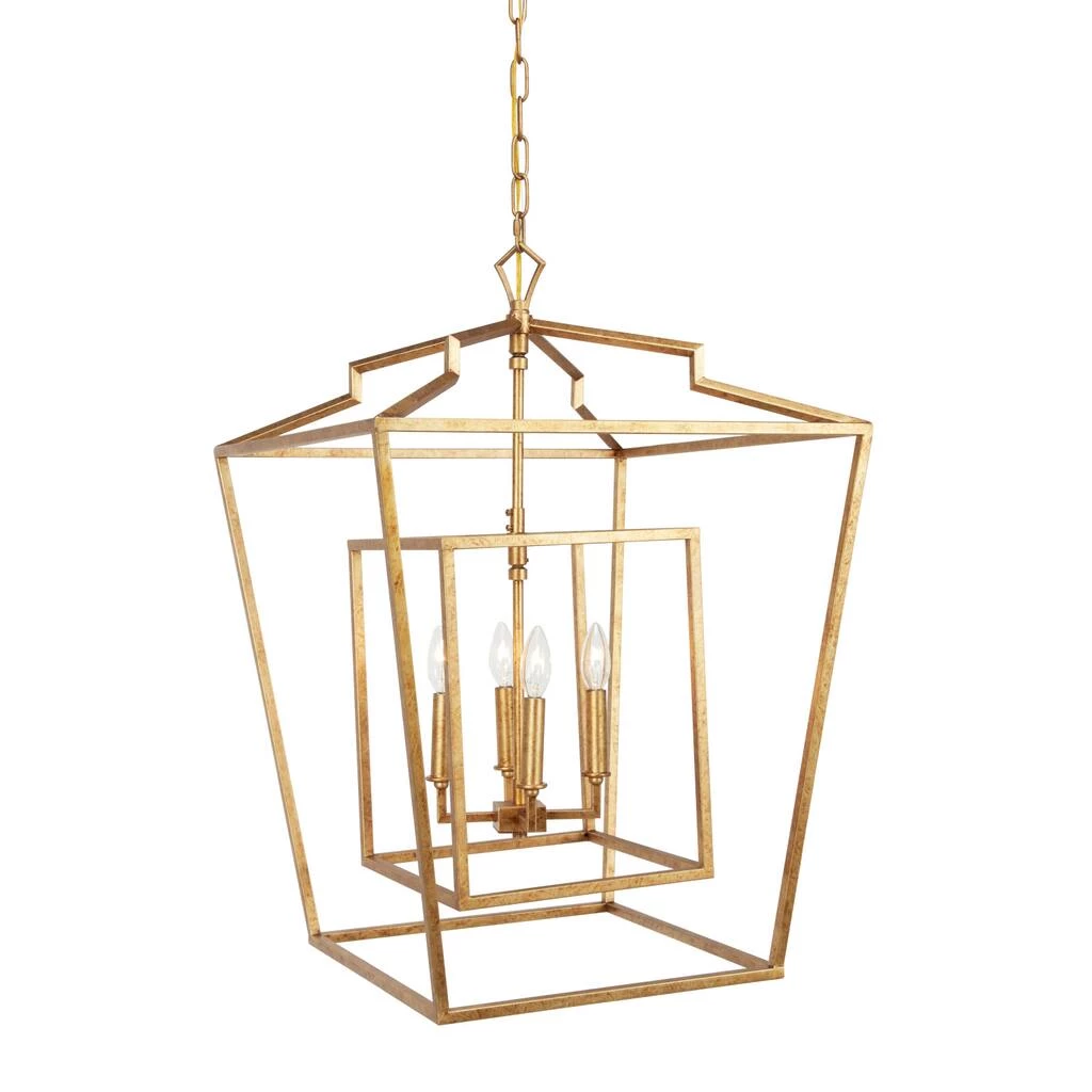 Flash Sale π Copper IRON Transitional Caged Chandelier , 29" x 20" x 20" by Ivory and Iris π 2 Flash Sale π Copper IRON Transitional Caged Chandelier , 29" x 20" x 20" by Ivory and Iris π - Image 2