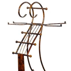 Best Sale π 47" Brass Metal Traditional Wine Holder Rack by Ivory and Iris π― 12 Best Sale π 47" Brass Metal Traditional Wine Holder Rack by Ivory and Iris π― -Cheap Ivory and Iris Store D396028S 5