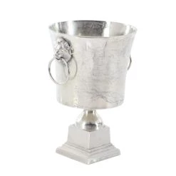 Flash Sale ❤️ 16" Silver Champagne Bucket by Ivory and Iris 🧨 -Cheap Ivory and Iris Store D396033S 3