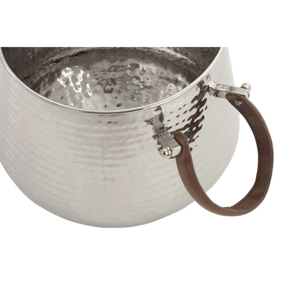 Deals π 15" Silver Modern Wine Bucket by Ivory and Iris π― 2 Deals π 15" Silver Modern Wine Bucket by Ivory and Iris π― - Image 2