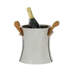 Wholesale 🔔 11" Stainless Steel Contemporary Wine Bucket by Ivory and Iris ✔️
