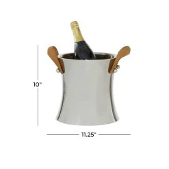 Wholesale π 11" Stainless Steel Contemporary Wine Bucket by Ivory and Iris βοΈ 12 Wholesale π 11" Stainless Steel Contemporary Wine Bucket by Ivory and Iris βοΈ -Cheap Ivory and Iris Store D396042S 6