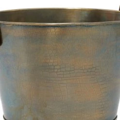 Best reviews of ✨ 16" Bronze Contemporary Wine Bucket by Ivory and Iris ❤️ -Cheap Ivory and Iris Store D396048S 4