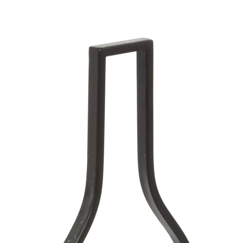 Wholesale π€© 16" Black Metal Farmhouse Wine Rack by Ivory and Iris 𧨠5 Wholesale π€© 16" Black Metal Farmhouse Wine Rack by Ivory and Iris 𧨠- Image 5