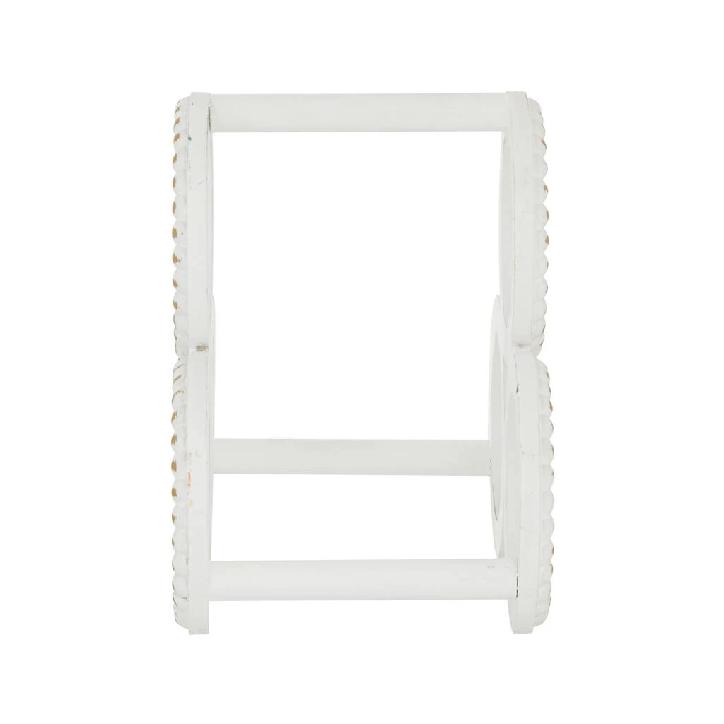 Buy π₯° 11" White Wood Farmhouse Wine Rack by Ivory and Iris π 2 Buy π₯° 11" White Wood Farmhouse Wine Rack by Ivory and Iris π - Image 2