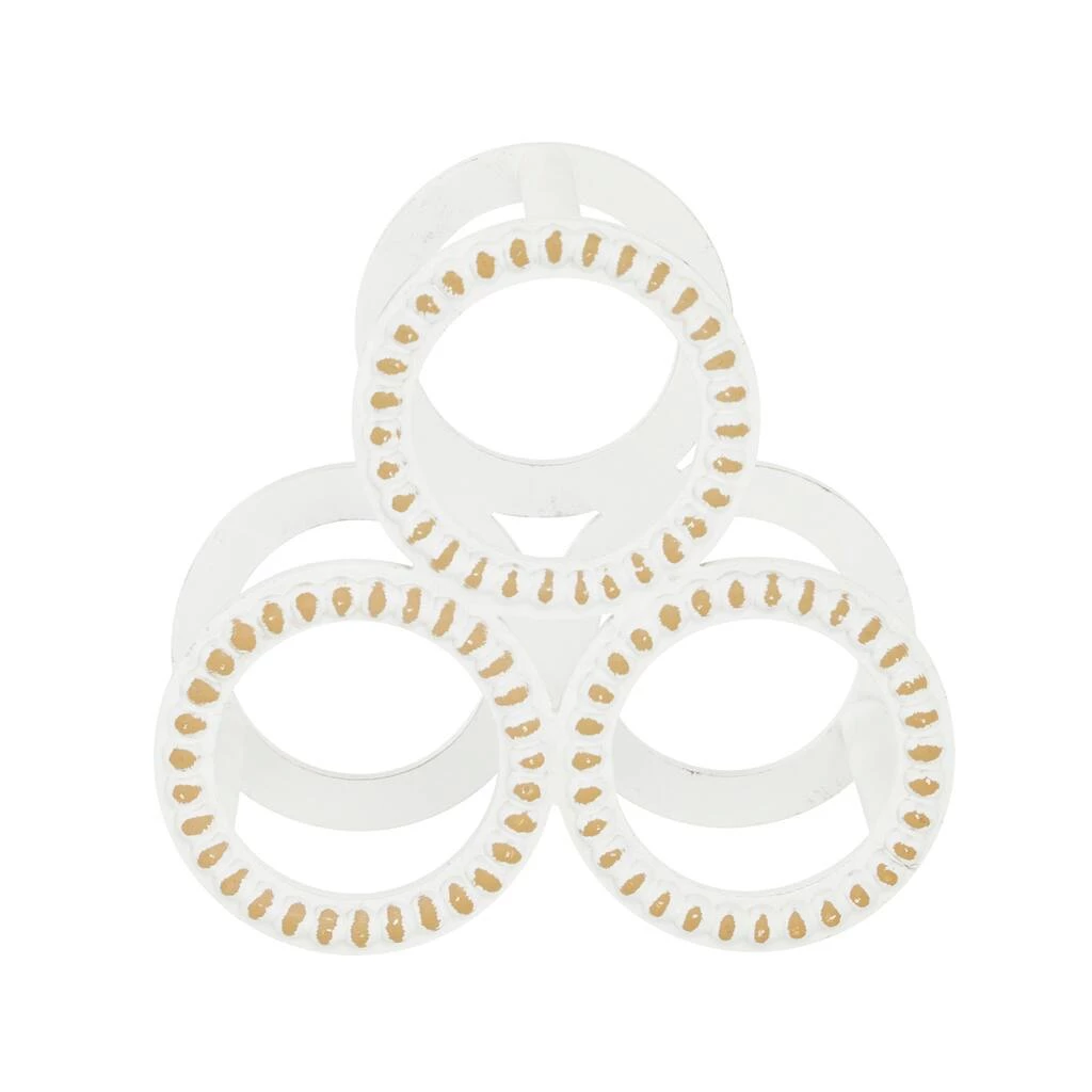 Buy π₯° 11" White Wood Farmhouse Wine Rack by Ivory and Iris π 3 Buy π₯° 11" White Wood Farmhouse Wine Rack by Ivory and Iris π - Image 3