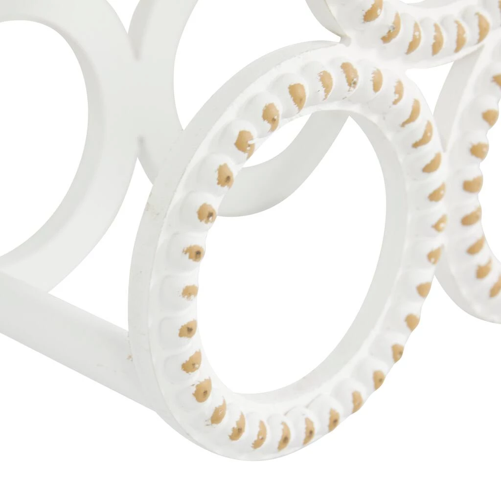 Buy π₯° 11" White Wood Farmhouse Wine Rack by Ivory and Iris π 5 Buy π₯° 11" White Wood Farmhouse Wine Rack by Ivory and Iris π - Image 5