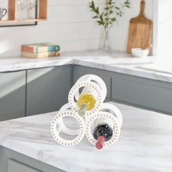 Buy π₯° 11" White Wood Farmhouse Wine Rack by Ivory and Iris π 13 Buy π₯° 11" White Wood Farmhouse Wine Rack by Ivory and Iris π -Cheap Ivory and Iris Store D396088S 7