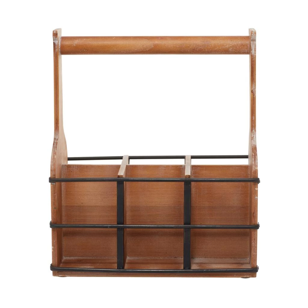 Hot Sale π€© 15" Brown Wood Farmhouse Wine Rack by Ivory and Iris π 2 Hot Sale π€© 15" Brown Wood Farmhouse Wine Rack by Ivory and Iris π - Image 2