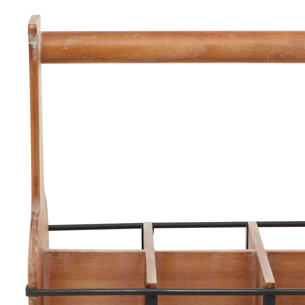 Hot Sale π€© 15" Brown Wood Farmhouse Wine Rack by Ivory and Iris π 4 Hot Sale π€© 15" Brown Wood Farmhouse Wine Rack by Ivory and Iris π - Image 4