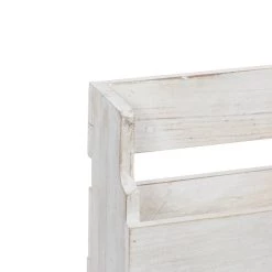 Deals ⭐ 36" Brown Wood Farmhouse Wine Holder by Ivory and Iris 🎁 -Cheap Ivory and Iris Store D396098S 6