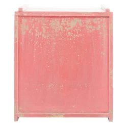 Best Pirce 👏 16" Red Wood Farmhouse Wine Rack by Ivory and Iris 🧨 -Cheap Ivory and Iris Store D396102S 5