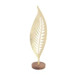 Best deal π 25" White Aluminum Contemporary Leaf Sculpture by Ivory and Iris π 10 Best deal π 25" White Aluminum Contemporary Leaf Sculpture by Ivory and Iris π -Cheap Ivory and Iris Store D396288S 4