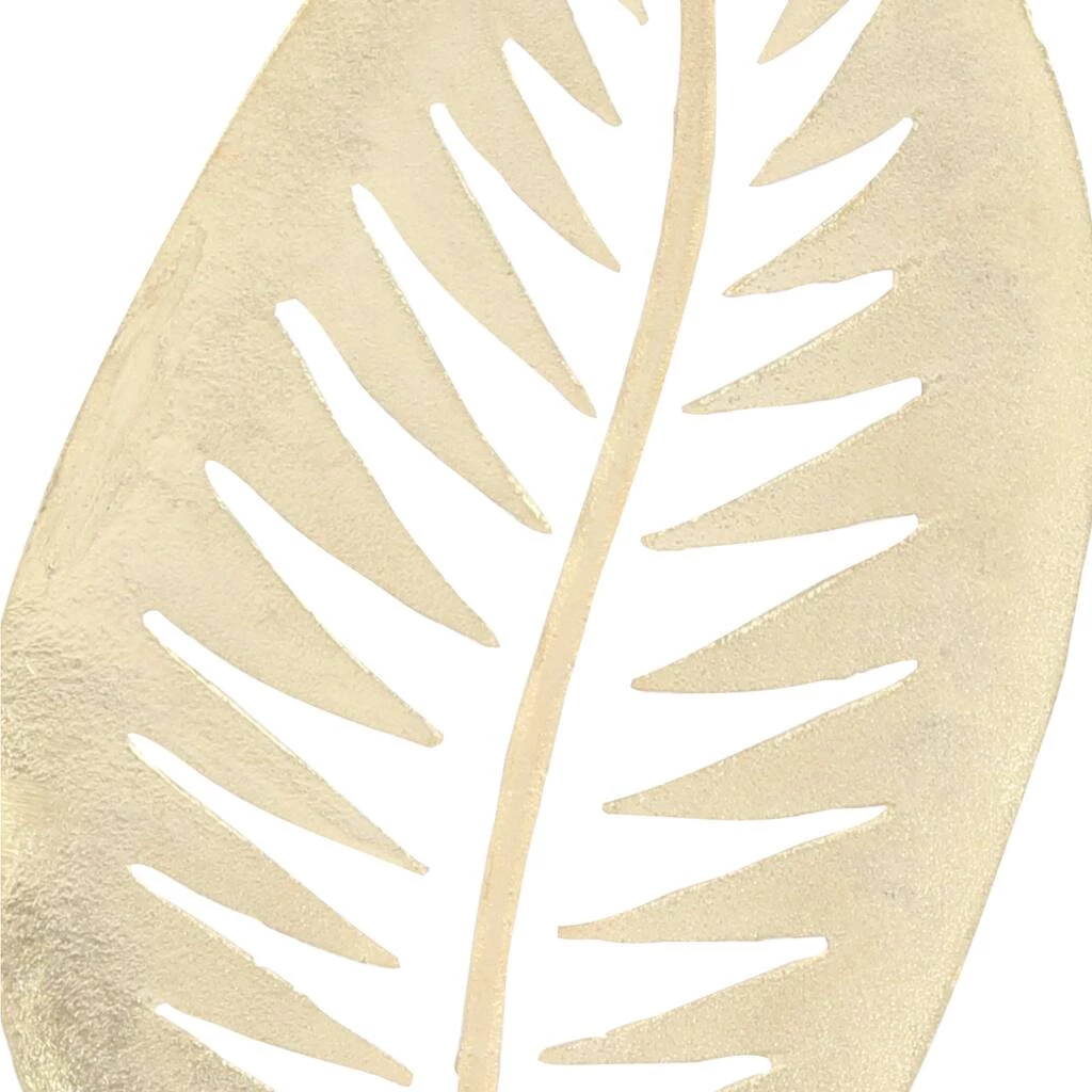 Best deal π 25" White Aluminum Contemporary Leaf Sculpture by Ivory and Iris π 5 Best deal π 25" White Aluminum Contemporary Leaf Sculpture by Ivory and Iris π - Image 5