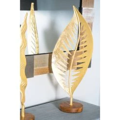 Best deal π 25" White Aluminum Contemporary Leaf Sculpture by Ivory and Iris π 13 Best deal π 25" White Aluminum Contemporary Leaf Sculpture by Ivory and Iris π -Cheap Ivory and Iris Store D396288S 7