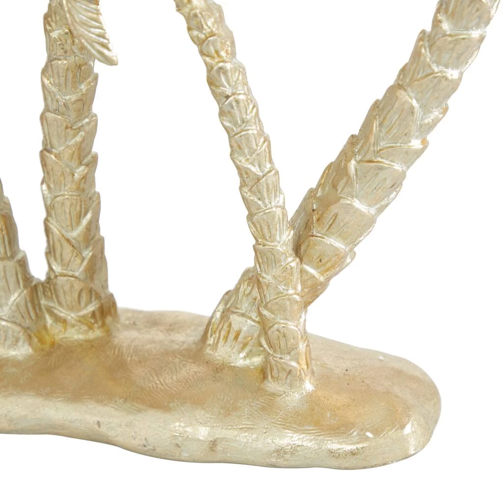 Best deal π 16" Gold Coastal Palm Tree Sculpture by Ivory and Iris π 5 Best deal π 16" Gold Coastal Palm Tree Sculpture by Ivory and Iris π - Image 5