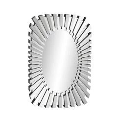 Wholesale 🔥 48" Clear Glam Wood Wall Mirror by Ivory and Iris 😍 -Cheap Ivory and Iris Store D396318S 3