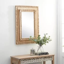 Best deal β 36" Brown Bohemian Style Wood Wall Mirror by Ivory and Iris π 15 Best deal β 36" Brown Bohemian Style Wood Wall Mirror by Ivory and Iris π -Cheap Ivory and Iris Store D396326S 8