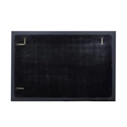 Brand new 🥰 46" Clear Modern Wood Wall Mirror by Ivory and Iris 👏 -Cheap Ivory and Iris Store D396343S 4