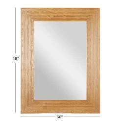 Brand new π₯ 48" Brown Wood Traditional Wall Mirror by Ivory and Iris π 14 Brand new π₯ 48" Brown Wood Traditional Wall Mirror by Ivory and Iris π -Cheap Ivory and Iris Store D396356S 7