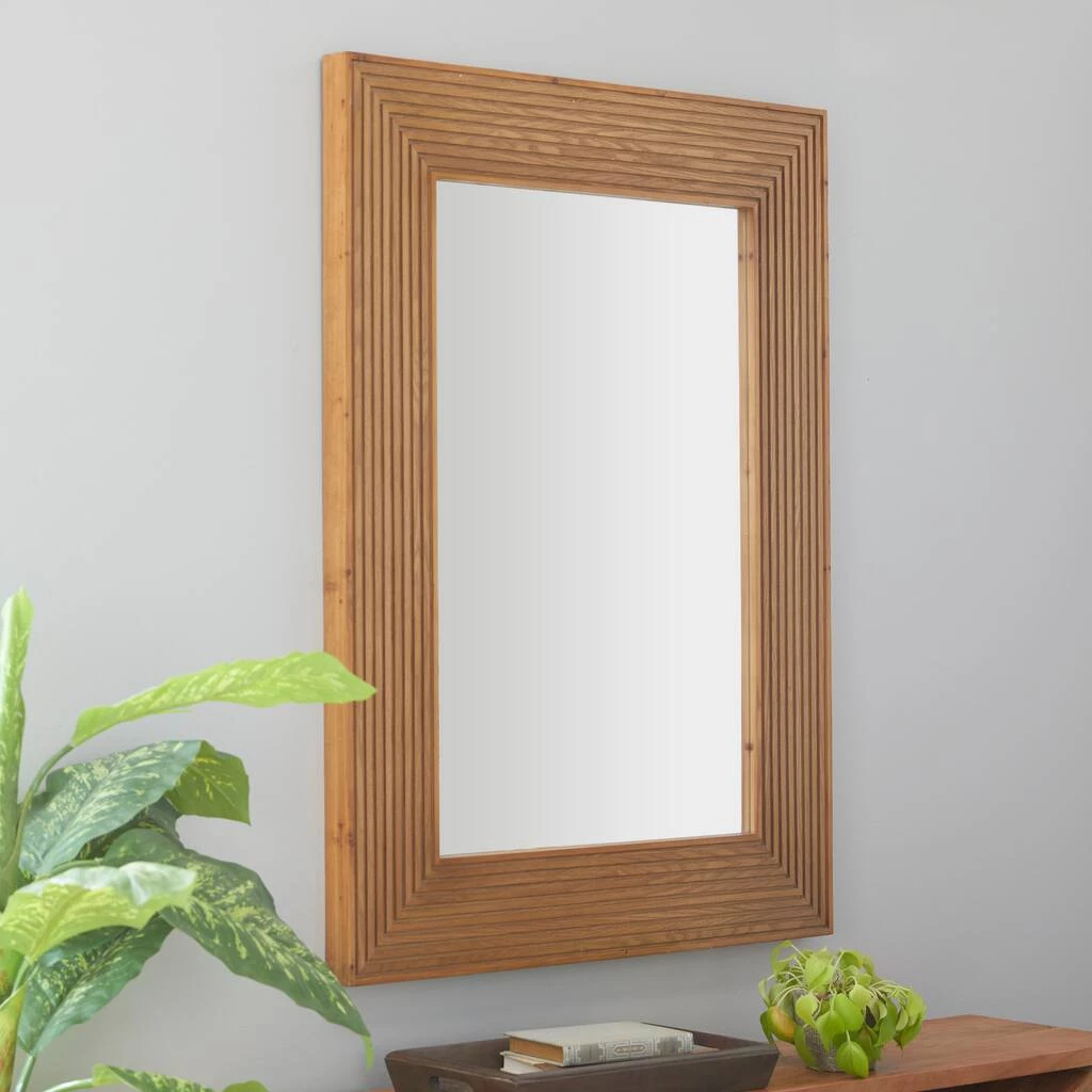 Brand new π₯ 48" Brown Wood Traditional Wall Mirror by Ivory and Iris π 2 Brand new π₯ 48" Brown Wood Traditional Wall Mirror by Ivory and Iris π - Image 2
