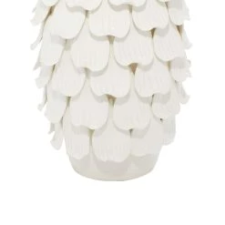 Discount ❤️ 28" White Ceramic Coastal Table Lamp by Ivory and Iris 🔔 -Cheap Ivory and Iris Store D399078S 3