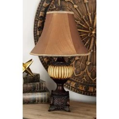 Promo 🥰 30" Brown Traditional Table Lamp, 2ct. by Ivory and Iris 😍 -Cheap Ivory and Iris Store D399081S 8