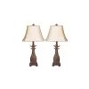 Cheap 😀 27" Brown Polystone Coastal Table Lamp, 2ct. by Ivory and Iris 🛒
