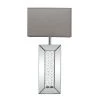 Cheap 🔥 31" Silver Glass Glam Table Lamp by Ivory and Iris 🎉