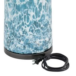 Promo π€© 28" Blue Glass Bohemian Table Lamp by Ivory and Iris 𧨠13 Promo π€© 28" Blue Glass Bohemian Table Lamp by Ivory and Iris 𧨠-Cheap Ivory and Iris Store D399096S 6