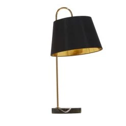 Buy ✔️ 22" Black Metal Glam Table Lamp by Ivory and Iris 😉