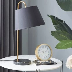 Buy ✔️ 22" Black Metal Glam Table Lamp by Ivory and Iris 😉 -Cheap Ivory and Iris Store D399097S 10