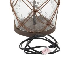Best Sale 🛒 29" Brown Glass & Iron Coastal Table Lamp by Ivory and Iris 😍 -Cheap Ivory and Iris Store D399106S 6