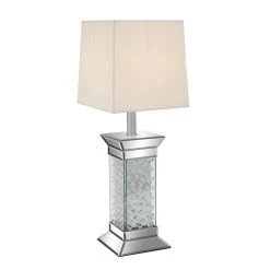Best reviews of π 30" Silver Crystal Glam Table Lamp by Ivory and Iris π§¨