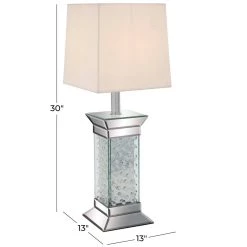 Best reviews of π 30" Silver Crystal Glam Table Lamp by Ivory and Iris 𧨠16 Best reviews of π 30" Silver Crystal Glam Table Lamp by Ivory and Iris 𧨠-Cheap Ivory and Iris Store D399107S 8
