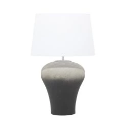 Cheapest 🎉 24" Black Ceramic Farmhouse Table Lamp by Ivory and Iris 👍