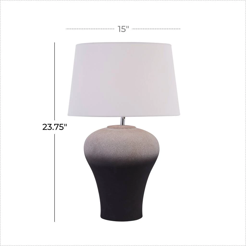 Cheapest π 24" Black Ceramic Farmhouse Table Lamp by Ivory and Iris π 11 Cheapest π 24" Black Ceramic Farmhouse Table Lamp by Ivory and Iris π - Image 11