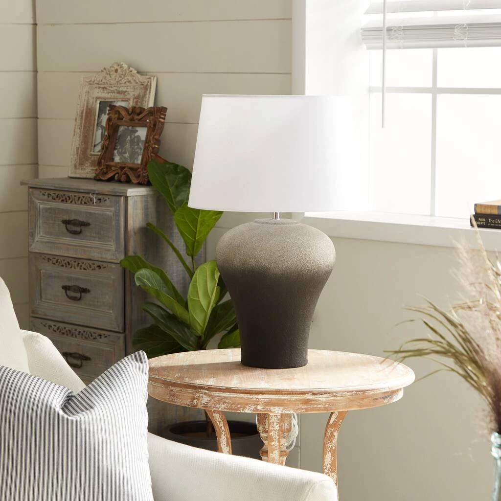 Cheapest π 24" Black Ceramic Farmhouse Table Lamp by Ivory and Iris π 13 Cheapest π 24" Black Ceramic Farmhouse Table Lamp by Ivory and Iris π - Image 13
