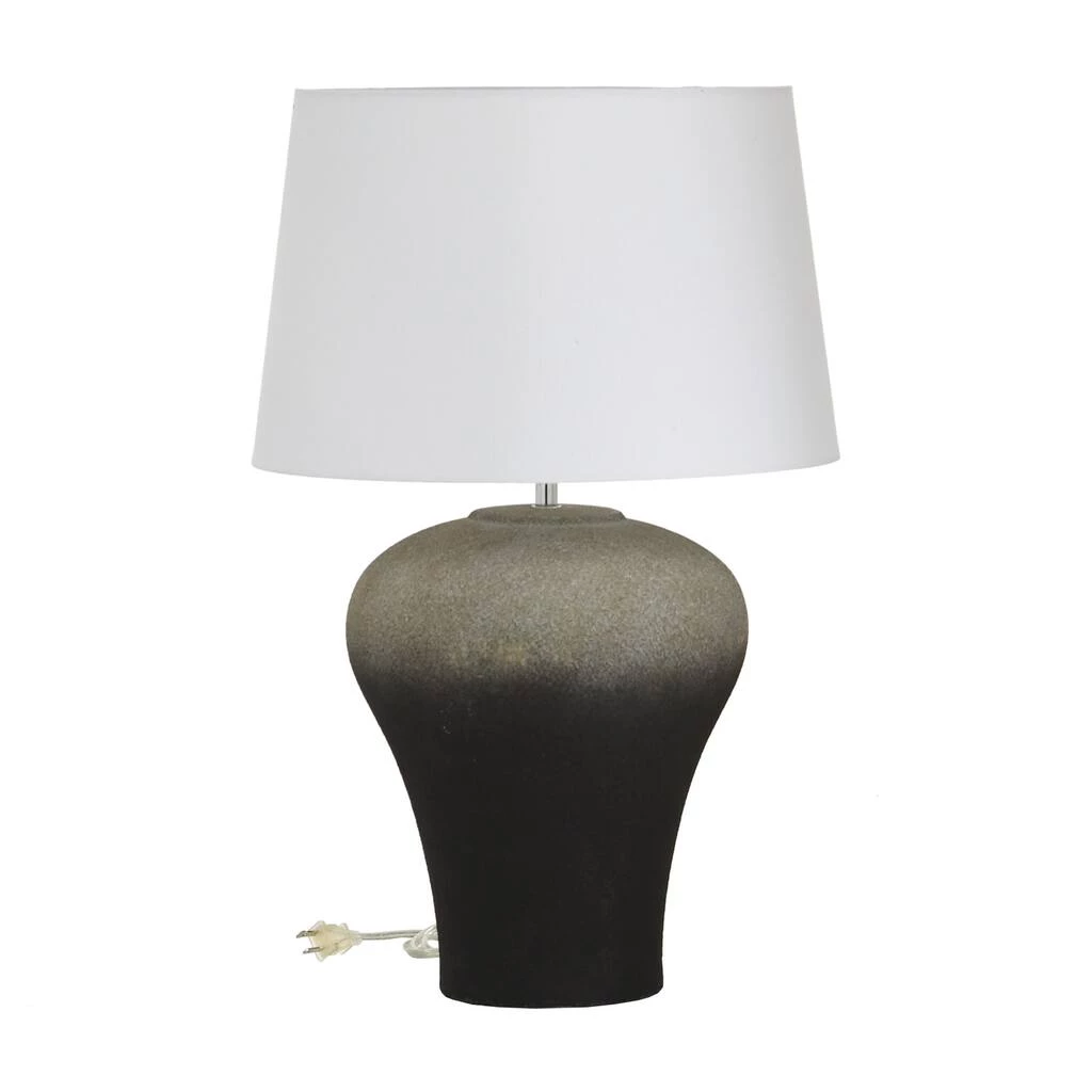 Cheapest π 24" Black Ceramic Farmhouse Table Lamp by Ivory and Iris π 2 Cheapest π 24" Black Ceramic Farmhouse Table Lamp by Ivory and Iris π - Image 2