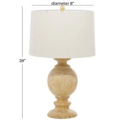 Best deal π Beige Polystone Coastal Accent Lamp, 8" x 8" x 28" by Ivory and Iris π 11 Best deal π Beige Polystone Coastal Accent Lamp, 8" x 8" x 28" by Ivory and Iris π -Cheap Ivory and Iris Store D399134S 5
