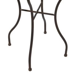 Coupon 𧨠24" Silver Metal Flower Top End Table by Ivory and Iris π 10 Coupon 𧨠24" Silver Metal Flower Top End Table by Ivory and Iris π -Cheap Ivory and Iris Store D400053S 4