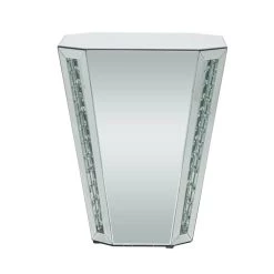 Best deal ❤️ 24" Silver Glam Accent Table by Ivory and Iris ⌛ -Cheap Ivory and Iris Store D400056S 3