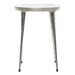 Deals π 23" Silver Contemporary Agate Accent Table by Ivory and Iris π 18 Deals π 23" Silver Contemporary Agate Accent Table by Ivory and Iris π -Cheap Ivory and Iris Store D400067S 7