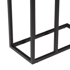 Best reviews of 🌟 25" Brown Teak Wood Contemporary Accent Table by Ivory and Iris 🎉 -Cheap Ivory and Iris Store D400075S 4