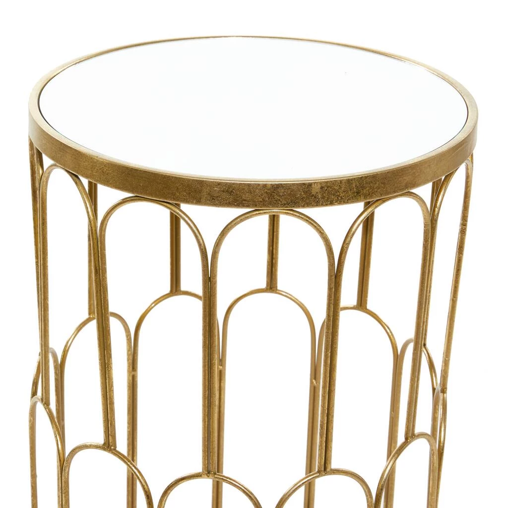 Deals π Gold Metal Glam Accent Table Set by Ivory and Iris π 3 Deals π Gold Metal Glam Accent Table Set by Ivory and Iris π - Image 3