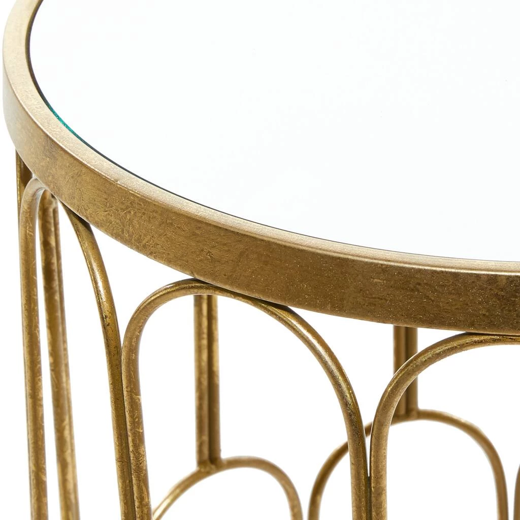 Deals π Gold Metal Glam Accent Table Set by Ivory and Iris π 4 Deals π Gold Metal Glam Accent Table Set by Ivory and Iris π - Image 4