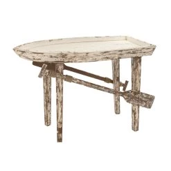 Best Sale βοΈ 49" Light Brown Wood Coastal Accent Table by Ivory and Iris π₯°